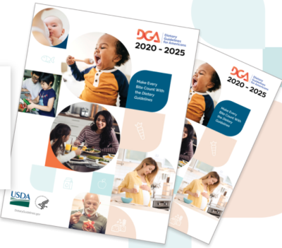 Dietary Guidelines for Americans 2020-2025 cover page