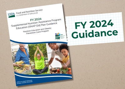 FY2024 SNAP-Ed Guidnace Cover page