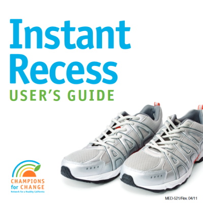 thumbnail of Instant Recess DVD and Users Guide