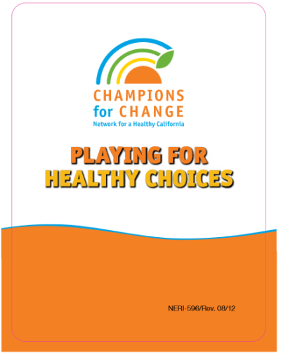 thumbnail of Playing for Healthy Choices Cards
