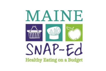 Maine SNAP-Ed logo: Maine SNAP-Ed, Healthy Eating on a Budget