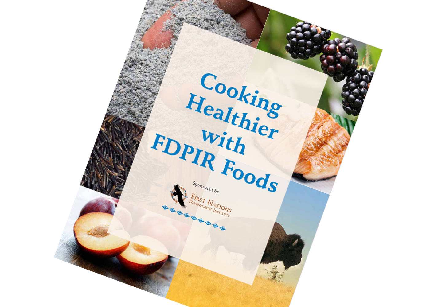 Cover of "Cooking Healthier with FDPIR Foods" cookbook